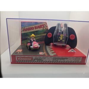 Carrera RC Mario Kart Mini RC Peach Car & Controller Display Case